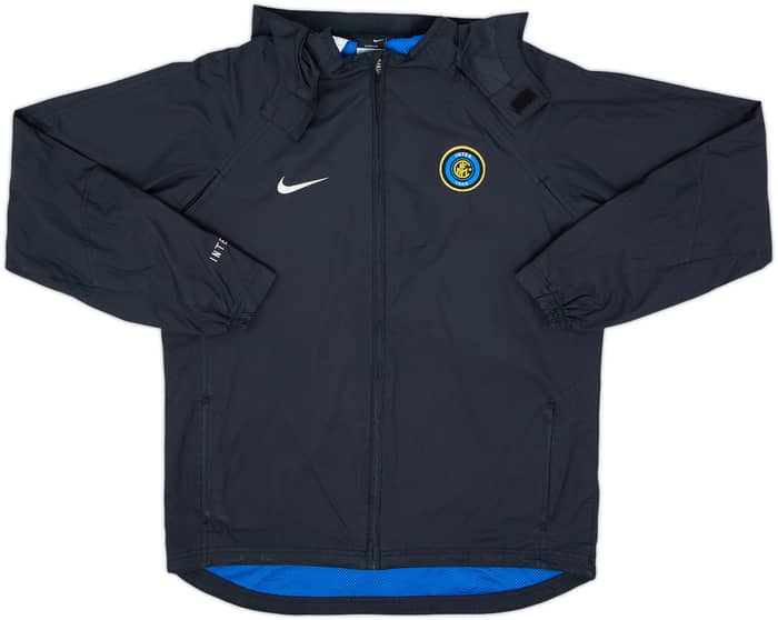 2004-05 Inter Milan Nike Hooded Rain Jacket - 5/10 - (S)