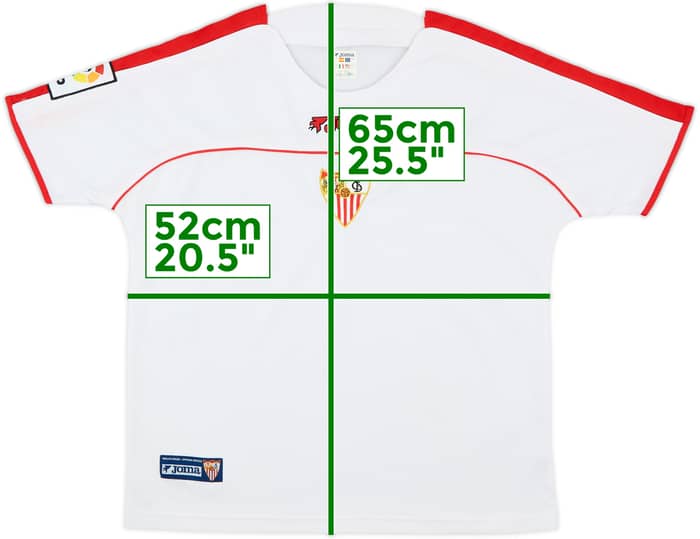 2002-03 Sevilla Home Shirt - 7/10 - (S)