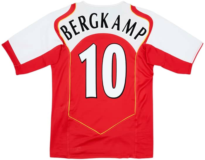 2004-05 Arsenal Home Shirt Bergkamp #10 - 8/10 - (S)