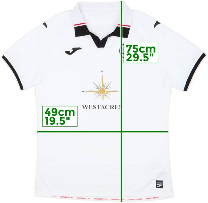 2022-23 Swansea Home Shirt - 10/10 - (L)