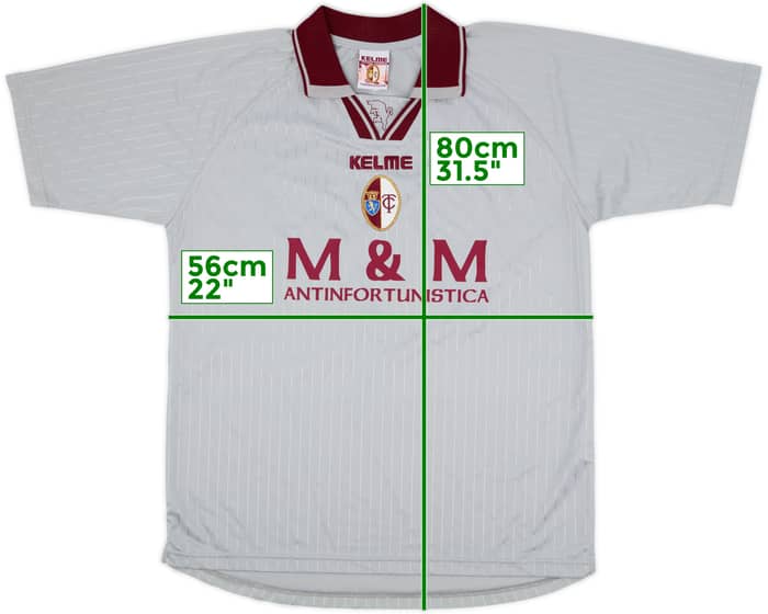 2000-01 Torino Youth Match Issue Third Shirt #16