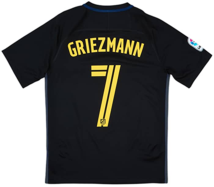 2016-17 Atletico Madrid Away Shirt Griezmann #7 - 8/10 - (S)