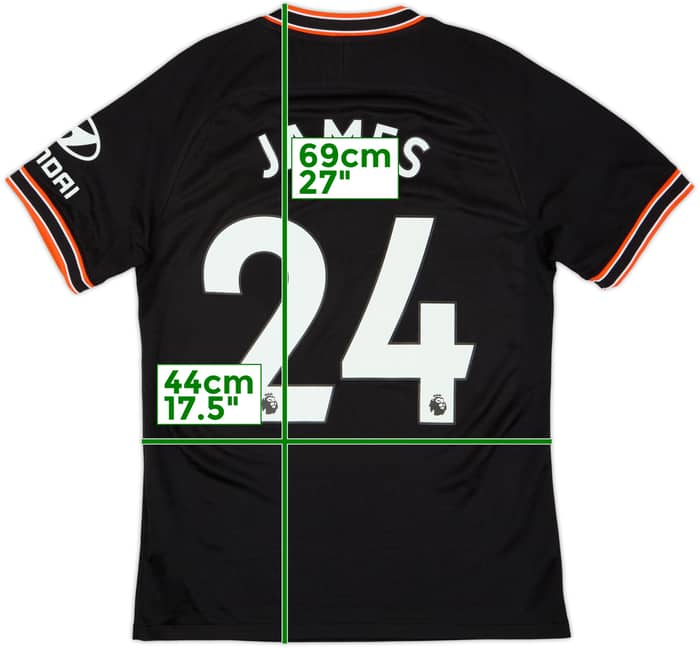 2019-20 Chelsea Third Shirt James #24 - 8/10 - (S)