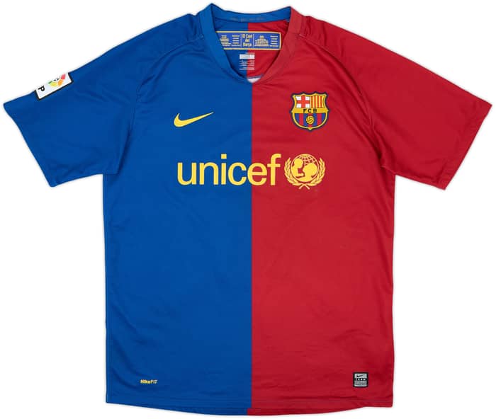 Camiseta de local del Barcelona 2008-09 Puyol #5 - 5/10 - (M)