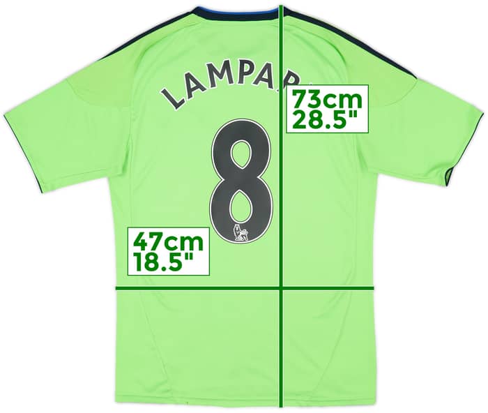2010-11 Chelsea Third Shirt Lampard #8 - 6/10 - (S)