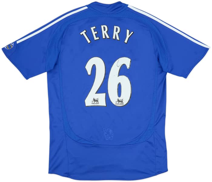 2006-08 Chelsea Home Shirt Terry #26 - 6/10 - (M)