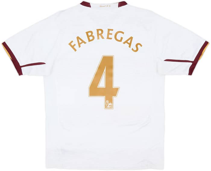 2008-09 Arsenal Third Shirt Fabregas #4 - 7/10 - (S)