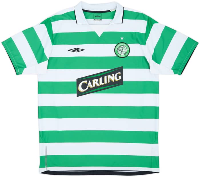 2004-05 Celtic Home Shirt Lambert #14 - 8/10 - (L)