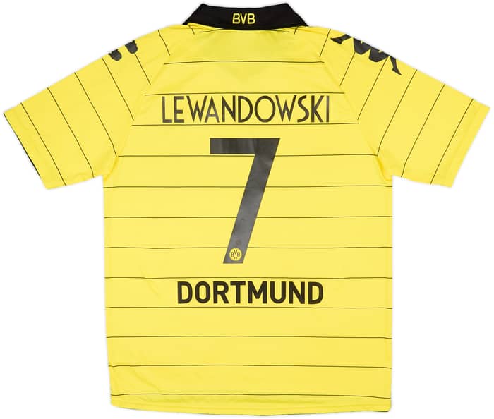 2010-11 Borussia Dortmund Home Shirt Lewandowski #7 - 8/10 - (XL)