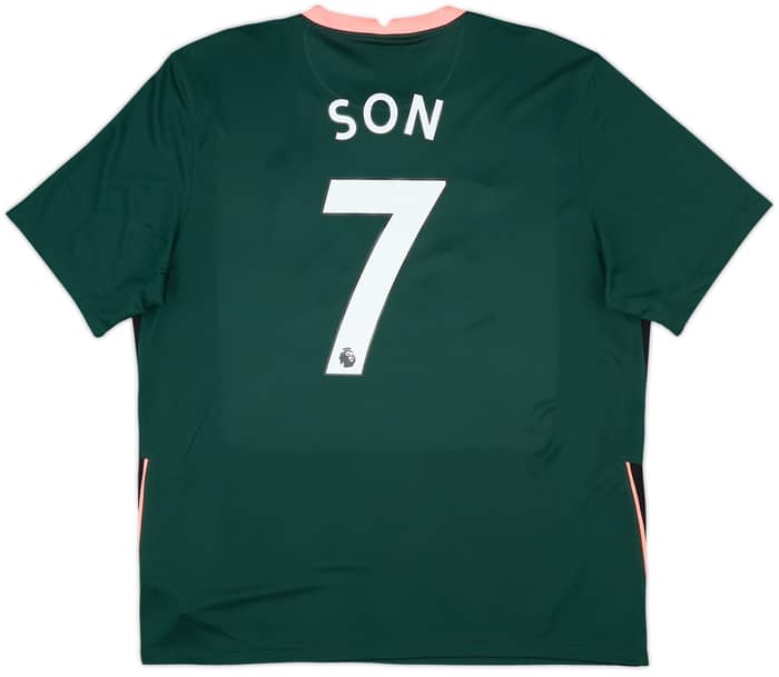 2020-21 Tottenham Away Shirt Son #7 - 8/10 - (XL)