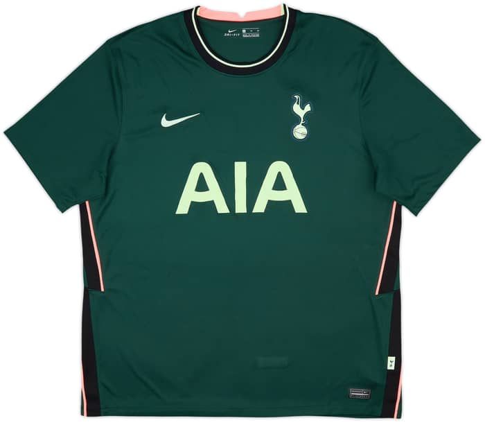 2020-21 Tottenham Away Shirt Son #7 - 8/10 - (XL)