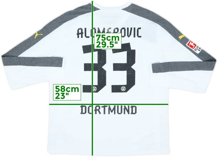 2013-15 Borussia Dortmund Third/GK Shirt Alomerovic #33 - 4/10 - (XL)