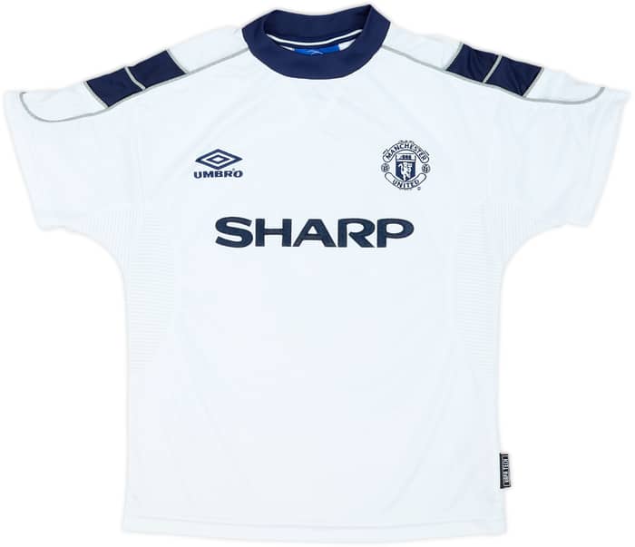 1999-00 Manchester United Third Shirt - 9/10 - (10-11 Years)