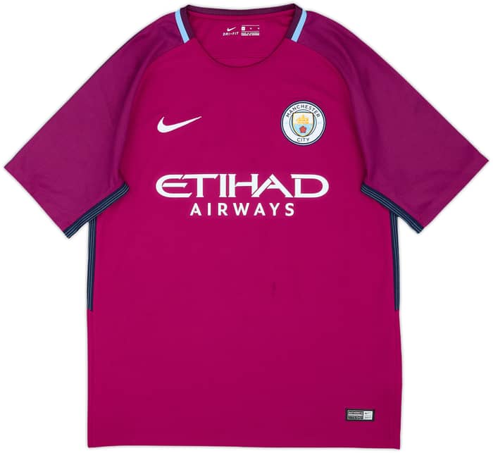 2017-18 Manchester City Away Shirt De Bruyne #17 - 6/10 - (M)