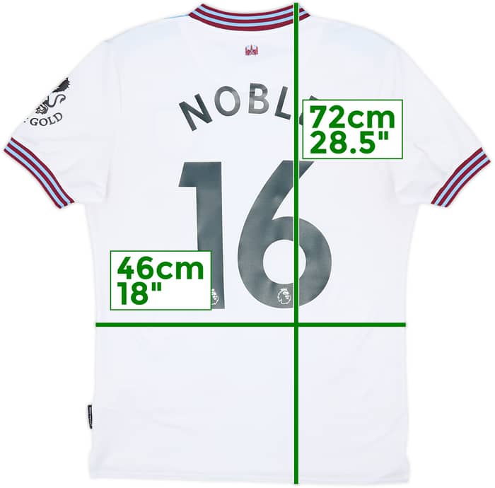 2019-20 West Ham Away Shirt Noble #16 - 6/10 - (M)