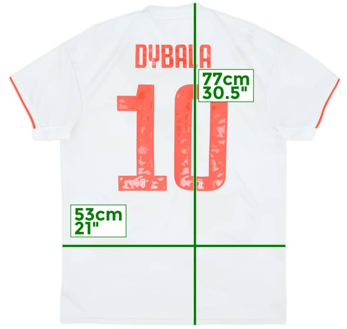 2019-20 Juventus Away Shirt Dybala #10 - 8/10 - (L)