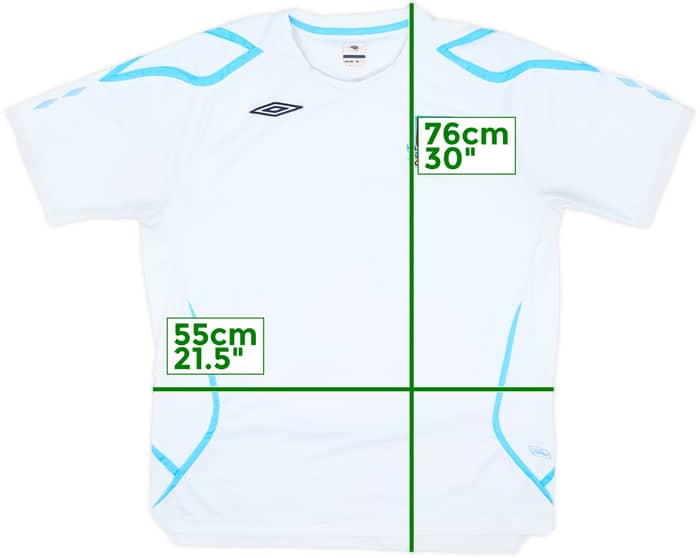 2008-09 West Ham Umbro Training Shirt - 8/10 - (XL)