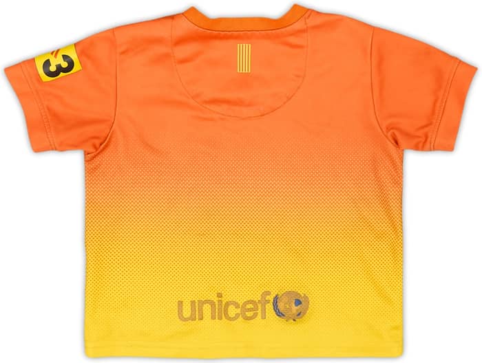 2012-13 Barcelona Away Shirt - 4/10 - (9-12 Months)