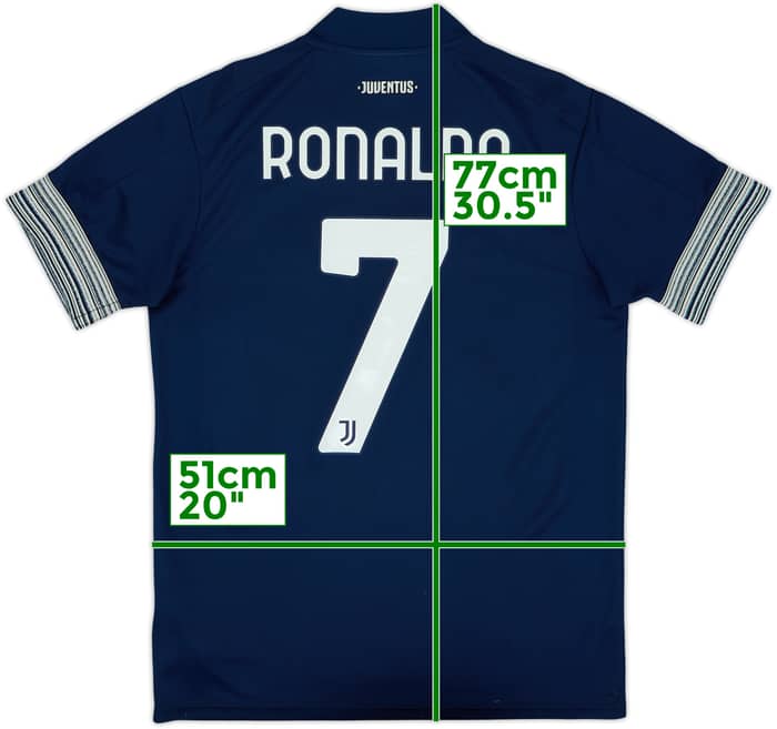 2020-21 Juventus Away Shirt Ronaldo #7 - 7/10 - (M)