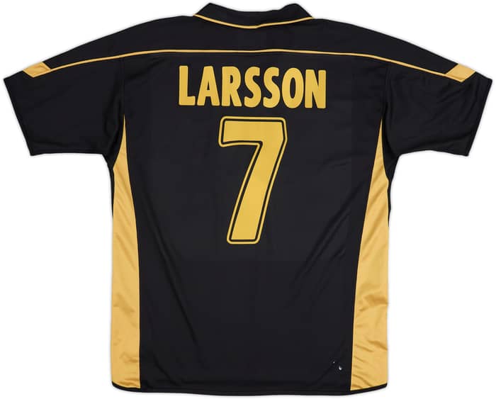 2003-04 Celtic Away Shirt Larsson #7 - 5/10 - (L)
