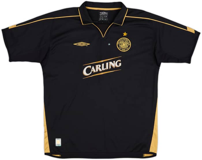 2003-04 Celtic Away Shirt Larsson #7 - 5/10 - (L)