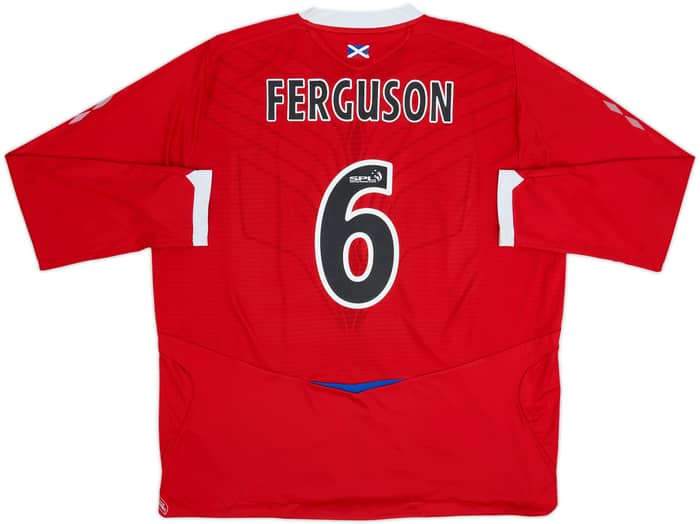 2008-09 Rangers Third L/S Shirt Ferguson #6 - 6/10 - (3XL)
