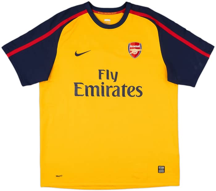 2008-09 Arsenal Away Shirt Rosicky #7 - 9/10 - (XL)