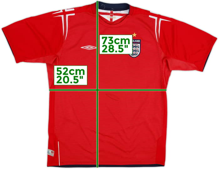 2004-06 England Away Shirt - 6/10 - (L)