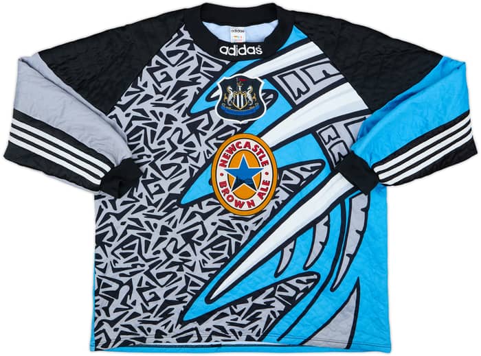 1995-96 Newcastle GK Shirt Hislop #15 - 8/10 - (XL)