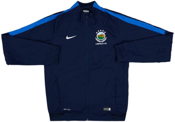 2015-16 Linfield Nike Tracksuit - 9/10 - (S)