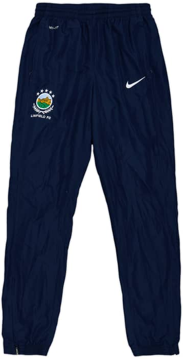 2015-16 Linfield Nike Tracksuit - 9/10 - (S)