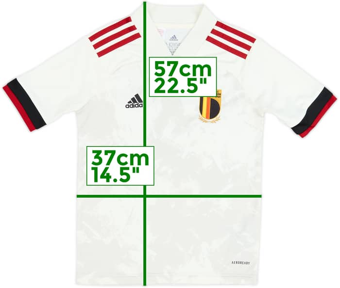 2020-22 Belgium Away Shirt - 8/10 - (S.Boys)