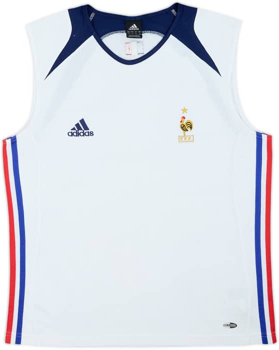 2004-05 France adidas Training Vest - 5/10 - (L/XL)