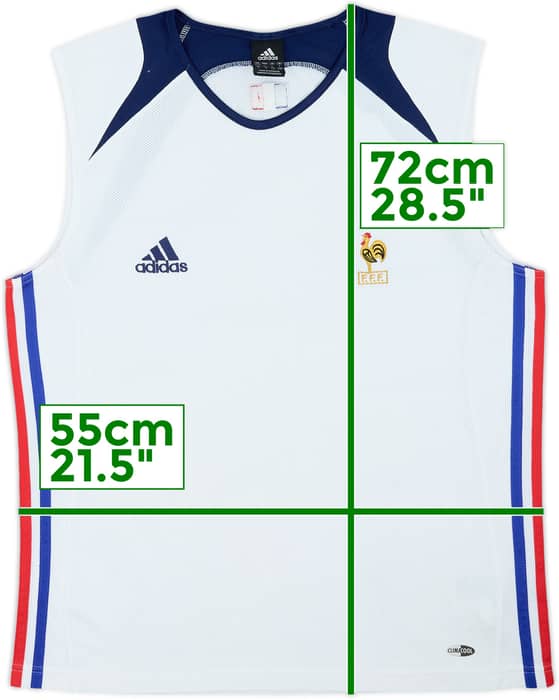 2004-05 France adidas Training Vest - 5/10 - (L/XL)