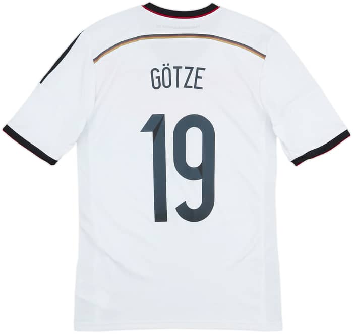 2014-15 Germany Home Shirt Gotze #19 - 8/10 - (M)