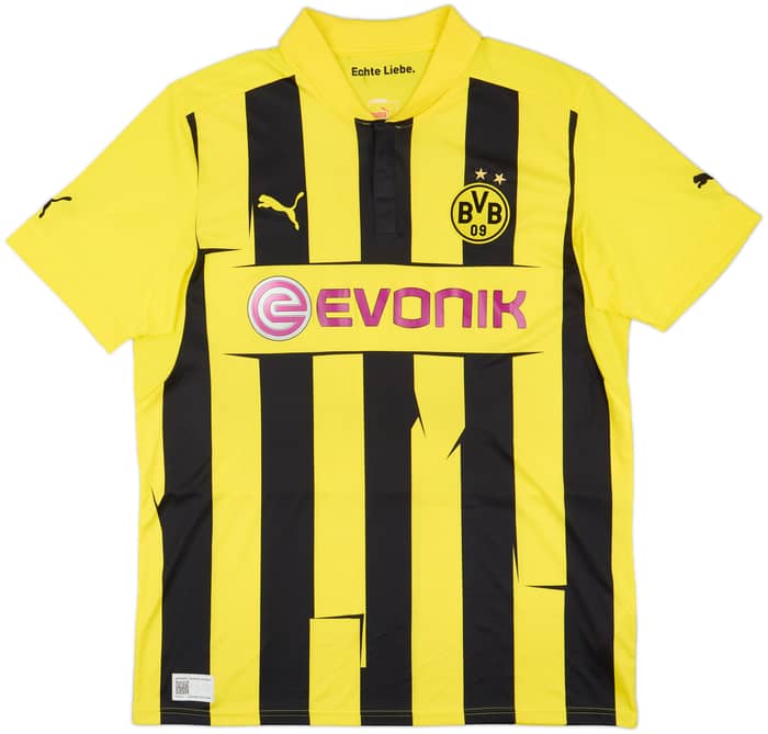 2012-13 Borussia Dortmund European Home Shirt Jurgen #59 - 8/10 - (XXL)