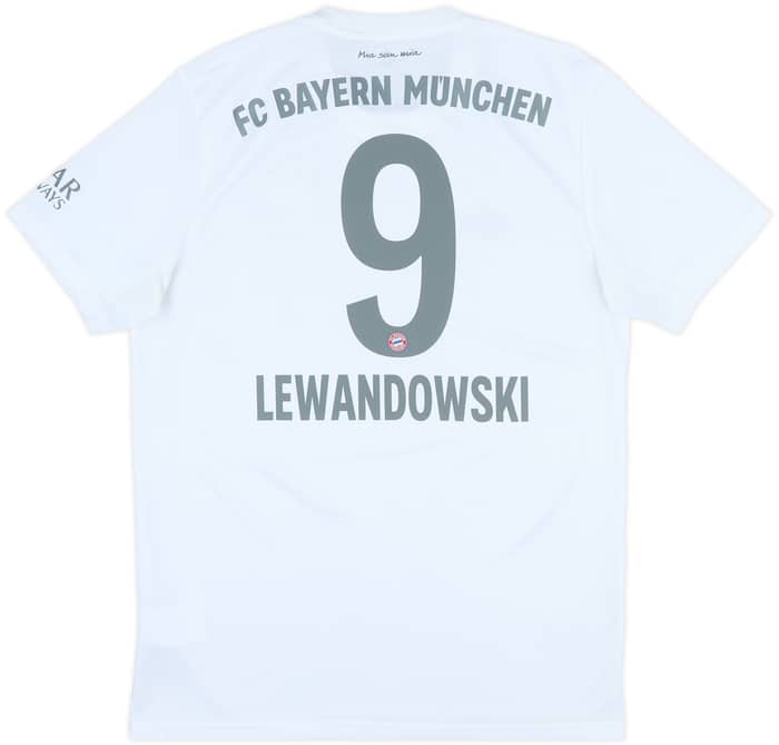 2019-20 Bayern Munich Away Shirt Lewandowski #9 - 8/10 - (M)