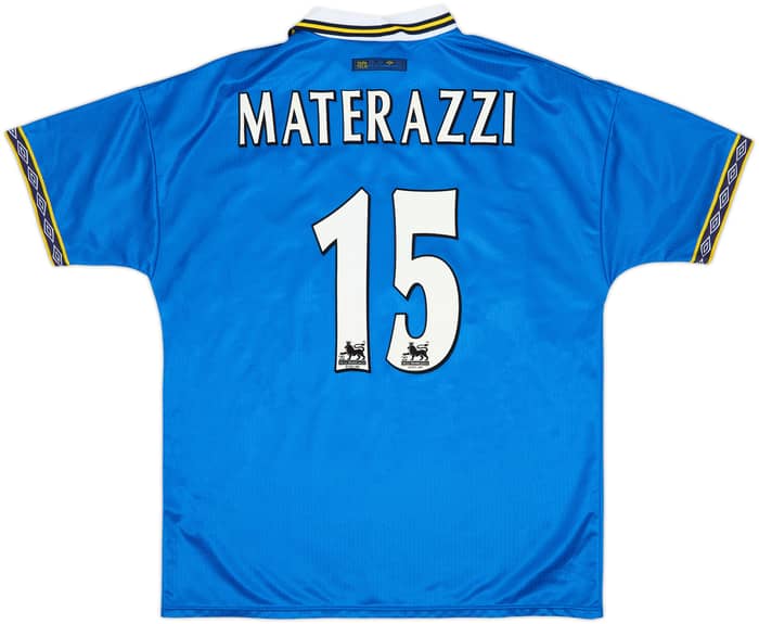 1997-99 Everton Home Shirt Materazzi #15 - 8/10 - (XL)