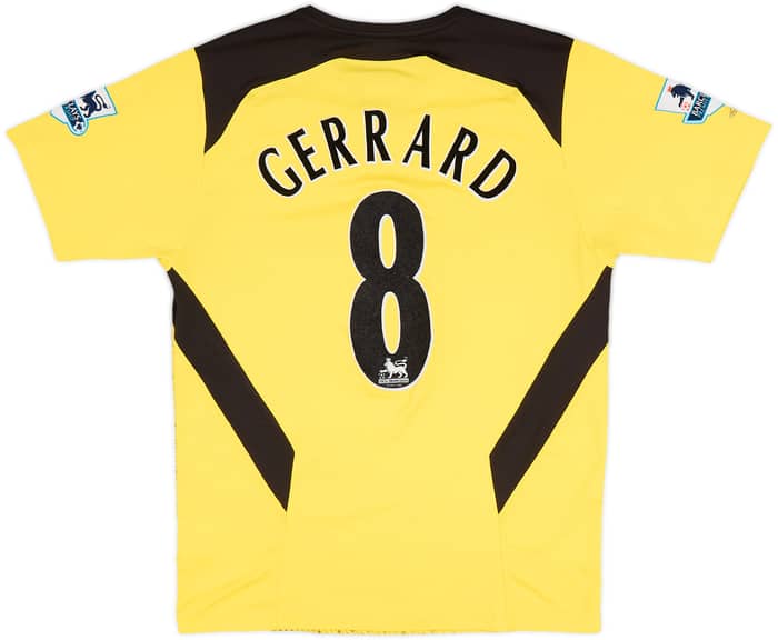 2004-06 Liverpool Camiseta Visitante Gerrard #8 - 4/10 - (S)