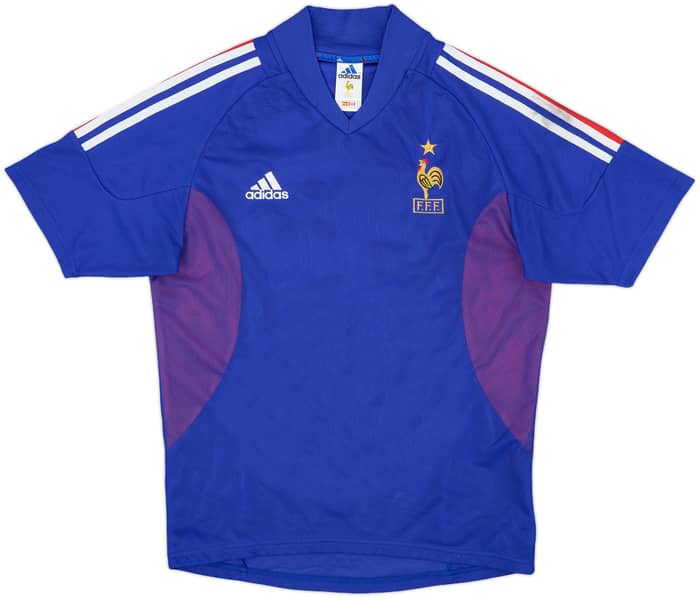 2002-04 France Home Shirt Zidane #10 - 6/10 - (S)