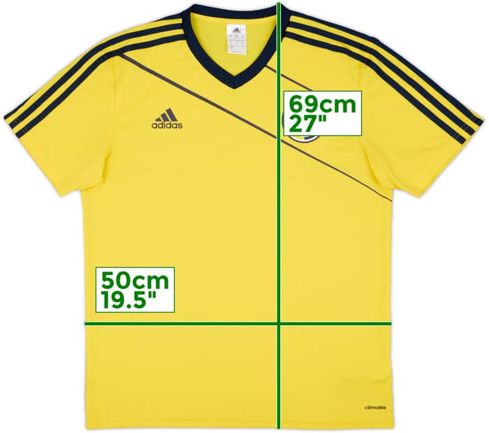 2014-15 Colombia adidas Training Shirt - 7/10 - (M)