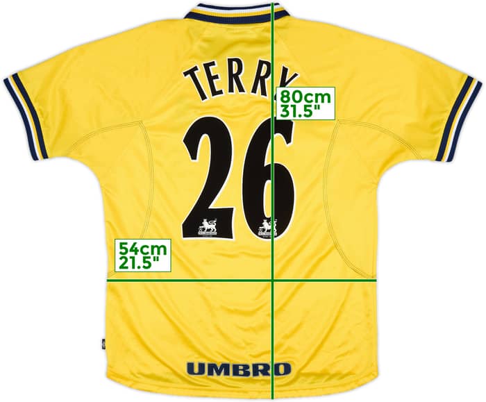 1998-00 Chelsea Third Shirt Terry #26 - 8/10 - (L)