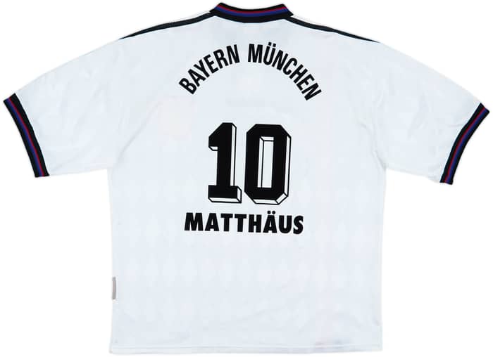 1996-98 Bayern Munich Away Shirt Matthaus #10 - 8/10 - (XL)