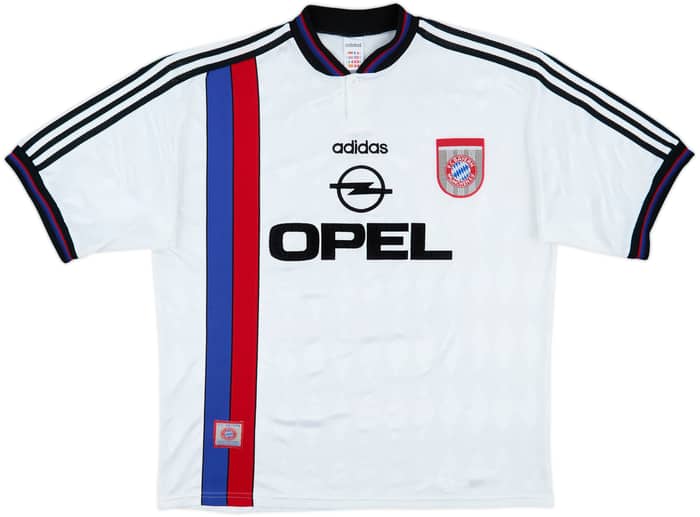 1996-98 Bayern Munich Away Shirt Matthaus #10 - 8/10 - (XL)