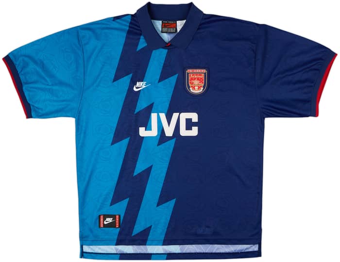 1995-96 Arsenal Away Shirt Wright #8 - 8/10 - (XXL)