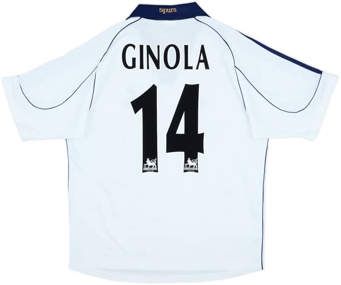 1999-01 Tottenham Home Shirt Ginola #14 - 8/10 - (M)
