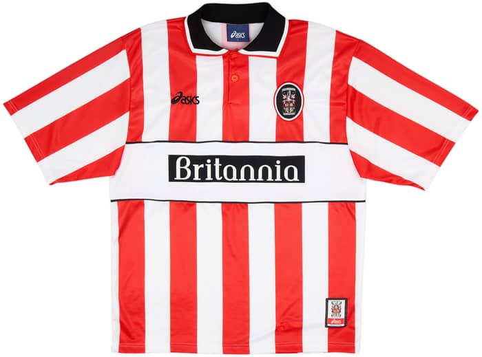1999-01 Stoke City Home Shirt - 10/10 - (L)