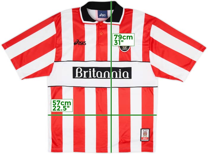 1999-01 Stoke City Home Shirt - 10/10 - (L)
