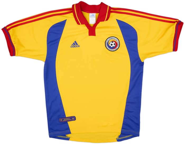 2000-02 Romania Home Shirt - 8/10 - (M)