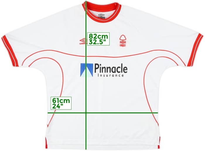 2000-01 Nottingham Forest Away Shirt - 8/10 - (XXL)